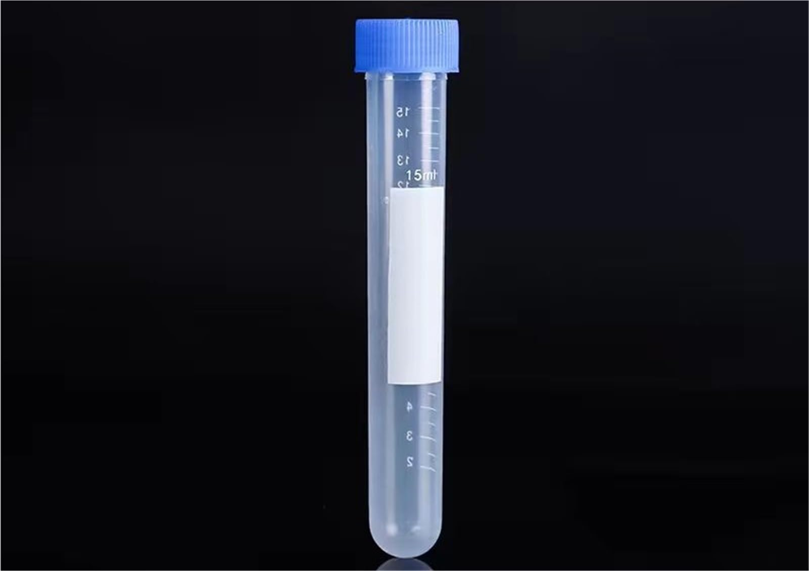 Provetta centrifuga da Laboratorio in plastica da Laboratorio con Tappo a Vite, 100 Pezzi/Confezione da 10 ml