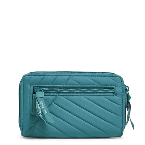 Image of Cotton Turnlock Wallet With Rfid Protection