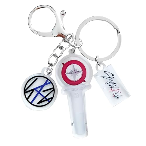 GNHG Mini stray kids lightstick, llavero de Stray Kids, productos de Stray Kids