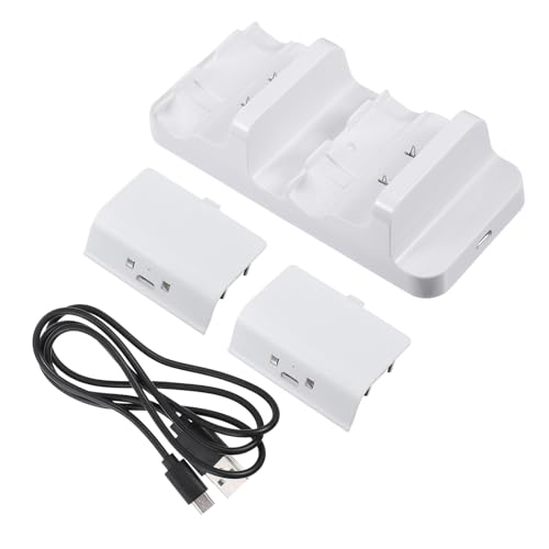 Cargador Dual para Controlador con Batería Recargable Estación de Carga Gamepad S