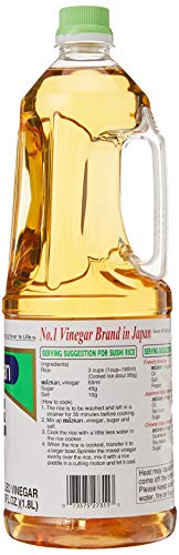 Image of Mizkan Kokumotsusu Meisen Bin Seasoned Vinegar • Authentic Japanese Grain-Flavoured Vinegar, 60.87 fl oz ℮ 1.8 l (Pack of 3)