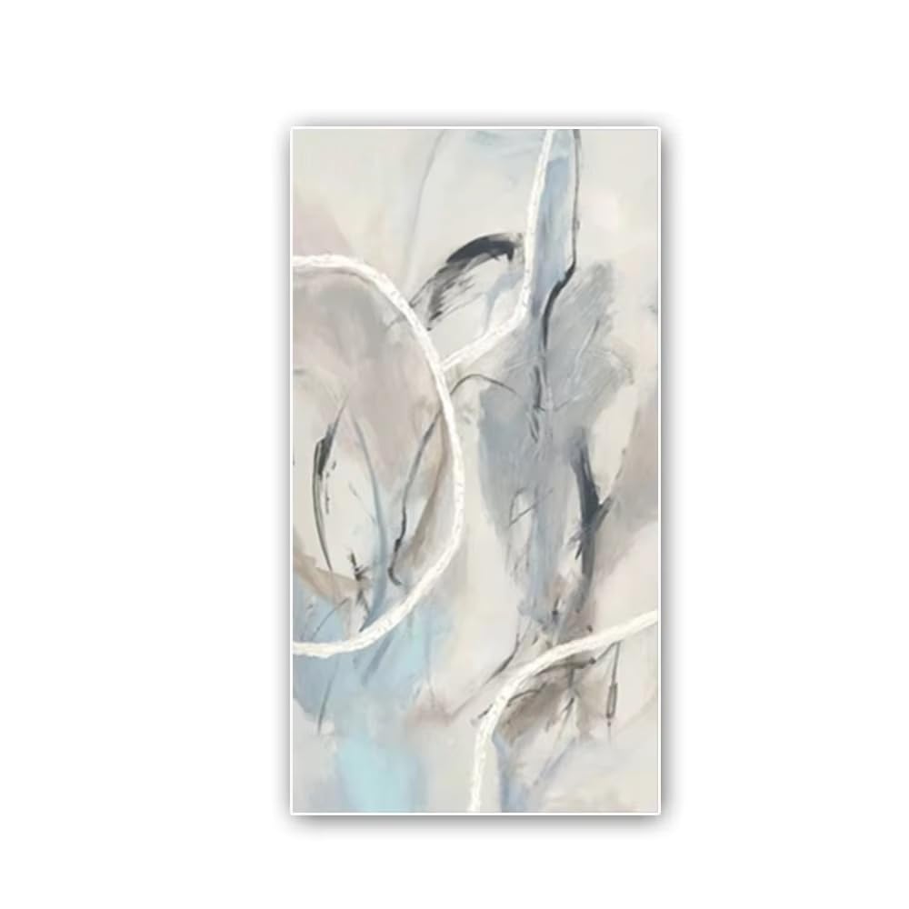 LTjiajuypd Stampe su tela, dipinti astratti di paesaggi moderni, quadri decorativi per soggiorno e casa (70x140 cm)