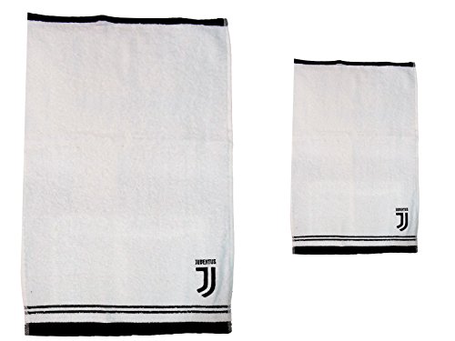 Juventus FC, Asciugamani Bagno, Set 2 Pezzi Asciugamano, Asciugamano...