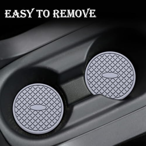 Juego de 4 Posavasos de Silicona para Auto miniatura 6