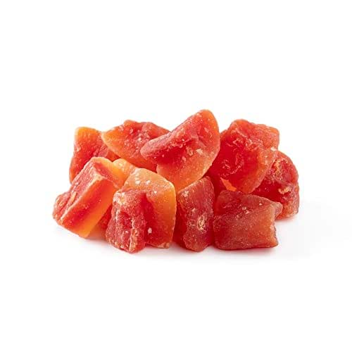 NUTS U.S. - Unsulphured Dried Papaya Chunks | Low Sugar