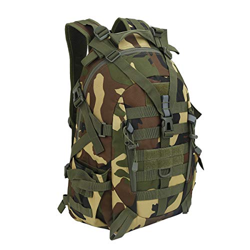 LOCAL LION Tactische rugzak voor heren, 35 l/45 l, militaire wandelrugzak, waterdicht, Molle trekkingrugzak voor… - Image 5