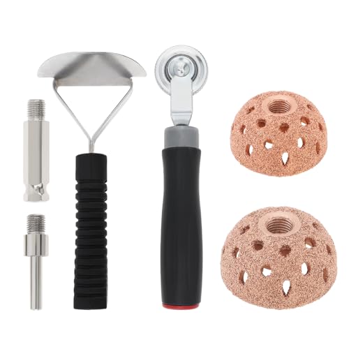 Image of Windance Tire Repair Patch Tools,Tire Buffing Wheels 42mm 55mm for Cars Trucks Motorcycles Bicycles Electric Bicycles with Tire Patch Roller, Scraping Cutter, Tire Grinding Polishing Accessories Kit
