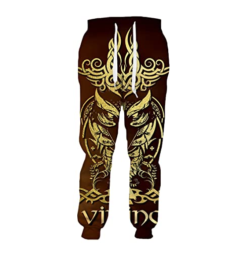 Pantalon de sport 3D Viking Hero pour vos séances de fitness