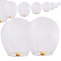 Algopix Similar Product 15 - Chinese Sky Wish Lanterns Biodegradable