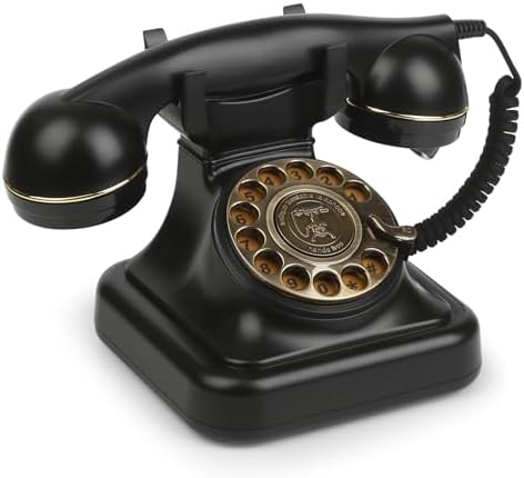 Sangyn Retro Rotary Phones for Landline Classic Corded Desk Phone...