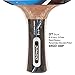 Donic-Schildkröt Waldner 700 Table Tennis Bat, ABP Handle, 2.0 mm Sponge, 3-Star Donic Pad - ITTF, 754872