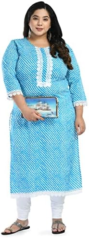 AnjuShree Choice Women Plus Size Cotton Kurti