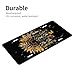 UEQIKI Front License Plate Be The Sunshine Vanity Plates Aluminum Metal Decorative Car Tag When You Can't Find The Sunshine Novelty License Plate Cover for Men Women ‎6 * 12 in (4 Holes)
