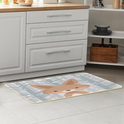 Alfombra absorbente para cocina antideslizante lavable juego de dos alfombrillas pasillo 7