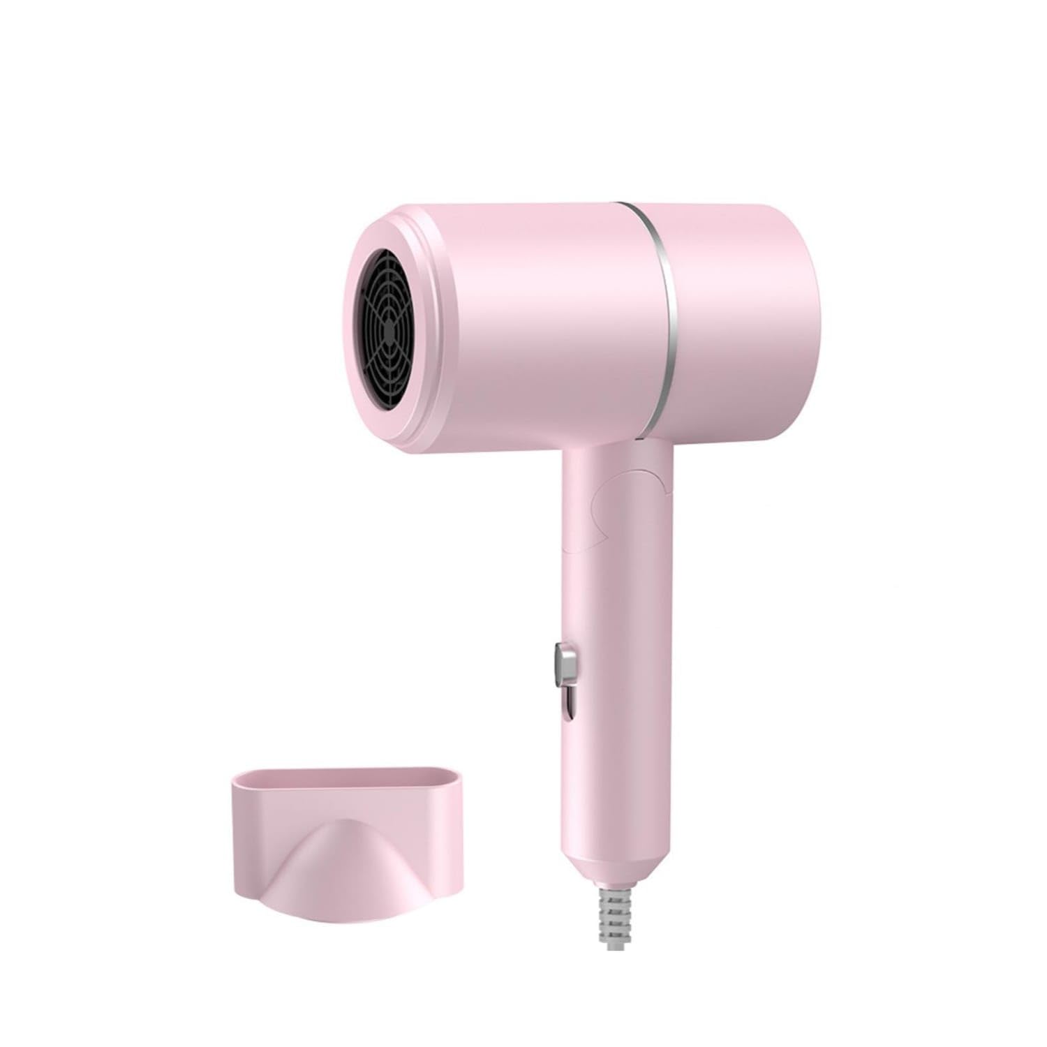 Compact Foldable Hair Dryer Travel-Friendly Hair Dryer with Holder Lightweight Appliance 800W for Travelers, Students, Dorm Room, Home, Pink, 885 800W Us Plug-image-18