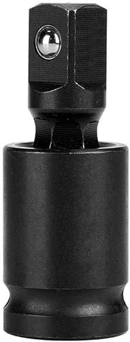 MLMLH Drive Universal Joint - Impact Universal Joints Impact Wobble Socket Joint Swivel Sockets Driver Socket Adapter for Auto Repairing(1/2'')
