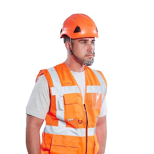 Image of Portwest PS53 Height Endurance PPE Work Hard Hat in Protective Hivis Colors ANSI