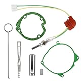 JWEELY Diesel Heater Glow Plug Repair Kit, 12V 24V 5KW 8KW Parking Diesel Heater Glow Ignition Plug Kit with Filter, Car Heater Repair Parts Fit, Diesel Heater Accessories