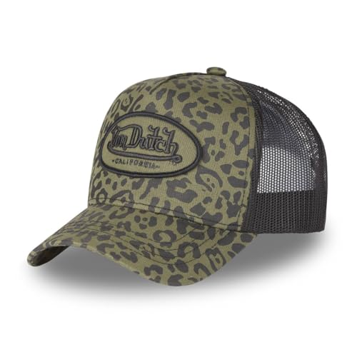 Von Dutch Damen Trucker Cap CAS2 Leo/KA Leo Khaki Size:OneSize