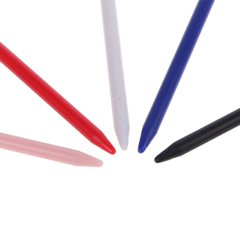5Pcs/Set Stylus Pen Touch Screen Pencil Nib Replacement Handheld Game Accessories Plastic for 3DS
