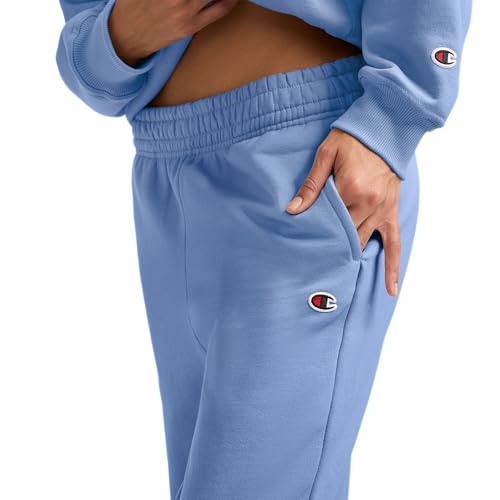 Image of Champion Women's Cinched-Bottom Fleece Sweatpants, Oversized Fit, Midweight
