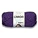 Caron Simply Soft Party Purple Sparkle Yarn - 3 Pack of 85g/3oz - Acrylic - 4 Medium (Worsted) - 164 Yards - Knitting/Crochet
