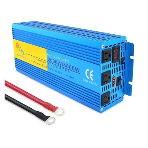 Convertisseur puissance 12V 4000W haute performance pure onde