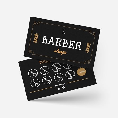 Tessere Fedeltà Personalizzate - Varie Grafiche a Scelta - 8,5x5,5 cm – Cartoncino Premium – Stampa Fronte Retro – Quantità minima 100 Pezzi (Grafica 12)