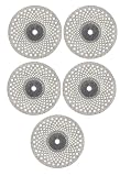 Dental Ultra-Thin Double Side Sand Porcelain 20Pcs Dental Diamond Cutting Disc Mandrel Wheel Ultra-Thin Double...