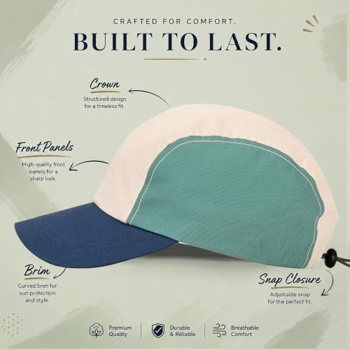 Image of Feathers Cotton Cap for Men & Women | Adjustable Baseball Unisex Caps | Breathable Outdoor Running, Gym & Travel Hat | Styles Cap for Men
