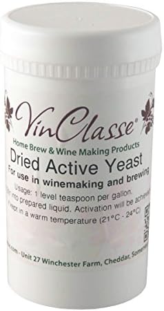 VinClasse Dried Active Yeast - 100g Tub
