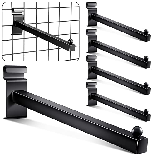 Oudain OUDAIN-STRAIGHT-05412 12 Inches Straight Arm Faceout Hook Gridwall Hooks Grid Wall Hangers Gridwall Peg Hooks Grid Wall Accessories cover