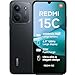 XIAOMI Redmi 15C, Smartphone 4+256GB, 6.9" 120Hz Display 7.99mm Design, MediaTek Helio G81-Ultra Octa-core, 50MP AI dual camera, 6000mAh, Midnight Black, Charger Not Included