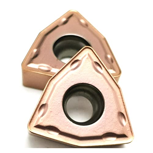 Inserto de corte para torno CNC WCMT080412 FN ACZ330 miniatura 4