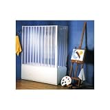 BOX VASCA 2 Ante Scorrevoli Mod. GIOVE Apertura Centrale 70X170-150 cm H150 cm