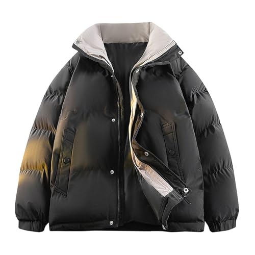 Vestes rembourrées homme contre le froid et la pluie veste épaisse imperméable