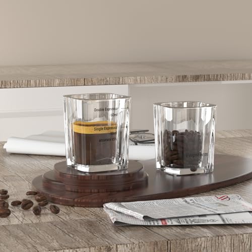 Empstorm Glass Espresso Cups, Insulated Glass Coffee Cups, Coffee Mugs, Transparent Borosilicate Glass Cups, Lightweight - Image 4