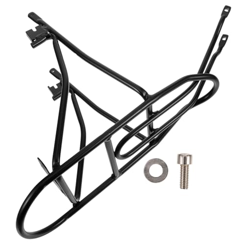 BESTonZON Bike Rear Rack Durable Folding Bicycle Rack for Bikes High Elasticity Backseat for Adults Wear Resistant Design for Mountain Road Folding Bicycles