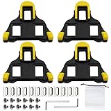  Tacchette Look Keo Tacchette Look Tacchette Shimano 4 Paia 12 Tacchette Spd Borsa Portaoggetti da 1 Pezzo Compatibile con Sistemi di Pedali Shimano SPD-SL Per bici da Strada Ciclismo da Corsa
