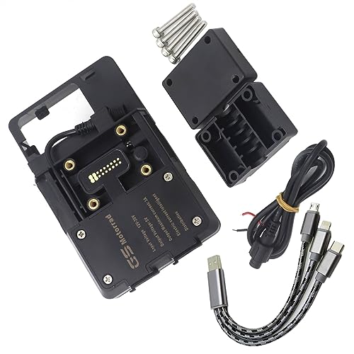 Support de navigation Kawasaki Versys X300 en acier renforcé noir
