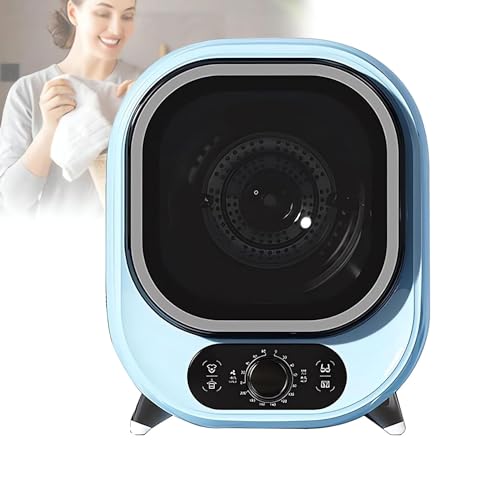 Mini Spin Dryer - Load Capacity 0.8kg Small Tumble Dryer, Portable Condenser Tumble Dryer,5kg Capacity Vented Tumble Dryer, For Small Clothes,B