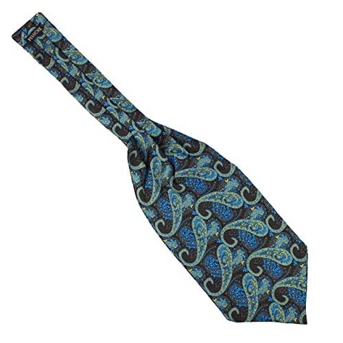 Image of Peluche Stunning Alley Black Cravat for Men