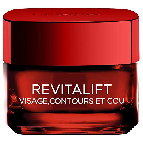 L'OREAL - Crème visage - Revitalift Visage,Contours et Cou - Anti rides fermeté - 50ml, Anti-Aging Care, 50 ml (Pack of 1) - Image 3