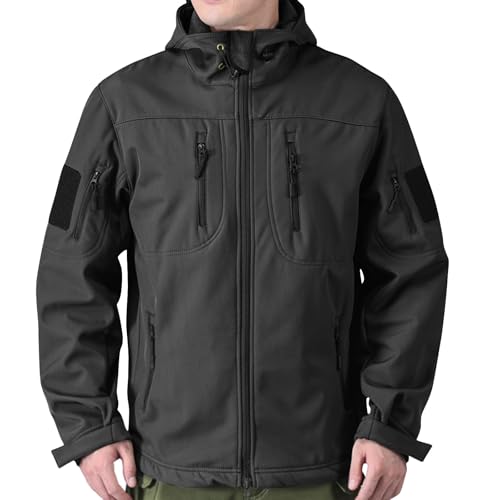 ZEFOTIM Mens Tactical Jacket Military Men Coat Active Jacket with Hood3