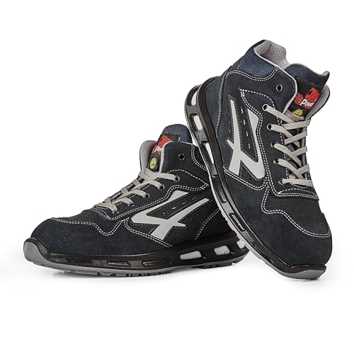 U-Power Red Lion Moving, Scarpe Antinfortunistiche, Alte, Leggere E Flessibili, Antiperforazione, Antiperforazione, Con Suola Infinergy, Con Puntale In Alluminio (45) - 4