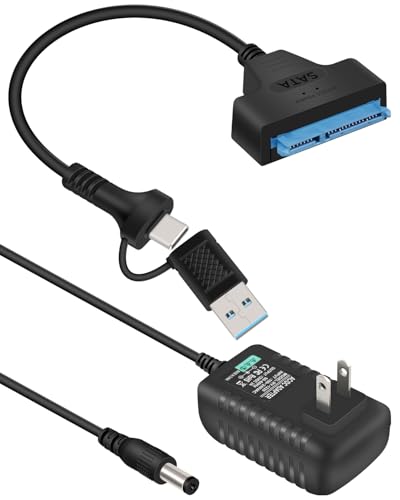 Cable Adaptador SATA a USB Tipo C y USB 3.0 11.8 pulgadas