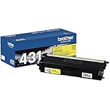 Brother Printer TN431Y Standard Yield Toner-Retail Packaging , Yellow