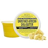 Sheanefit Raw Unrefined African Shea Butter in Containers Great Moisturizer, Hair Mask, Soften Tough...