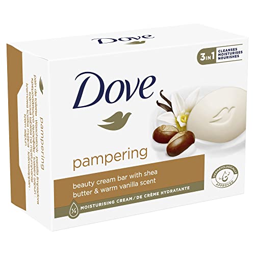 Image of Dove Beauty Cream Soap Bar, 90g (Shea Butter)