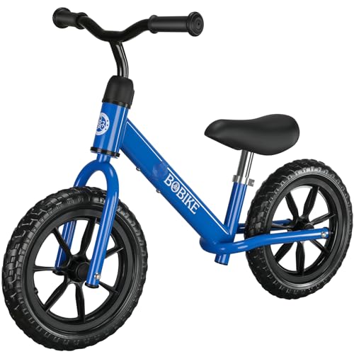 Image of Bobike Toddler Balance Bike Toys for 2 to 5 Year Old Girls Boys Adjustable Seat and Handlebar No-Pedal Training Bike Best Gifts for Kids